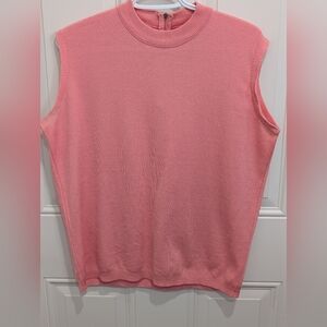Pink Sleeveless Women's Top